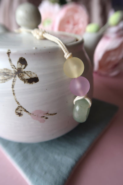 Bijoux de théière - Maedup et perles