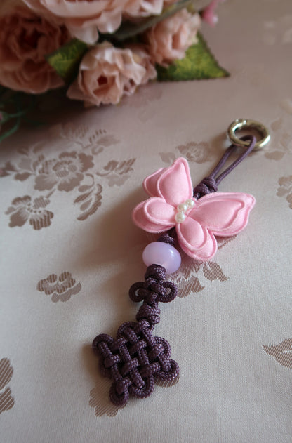 Mini Norigae nœud Chrysanthème