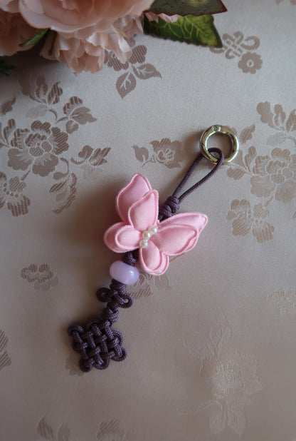 Mini Norigae nœud Chrysanthème