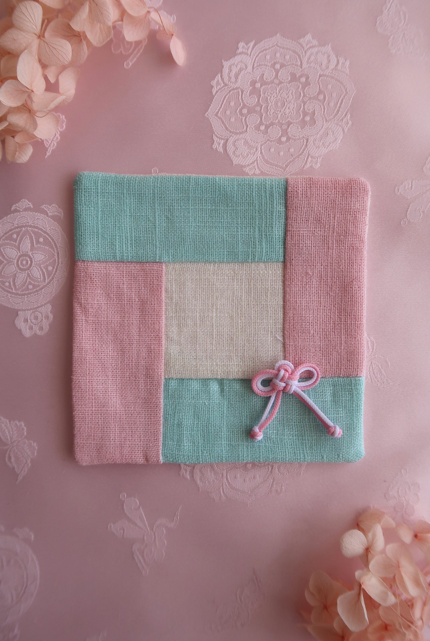 Sous-tasse inspiration pojagi